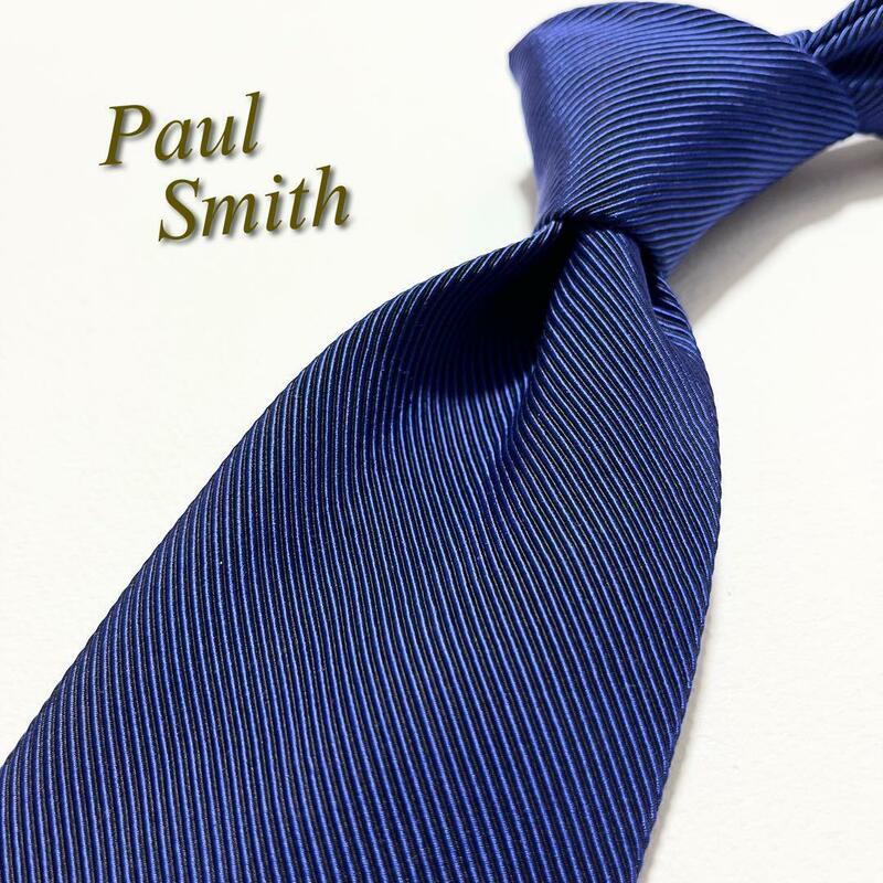 激レア★【美品】Paul Smith ポールスミス ネクタイ ソリッドタイ 無地 ビジネス メンズ スーツ マルチカラー ハイブランド ブランドロゴ