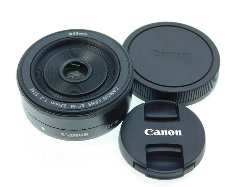 キヤノン Canon EF-M22mm F2 STM グラファイト ＃27549