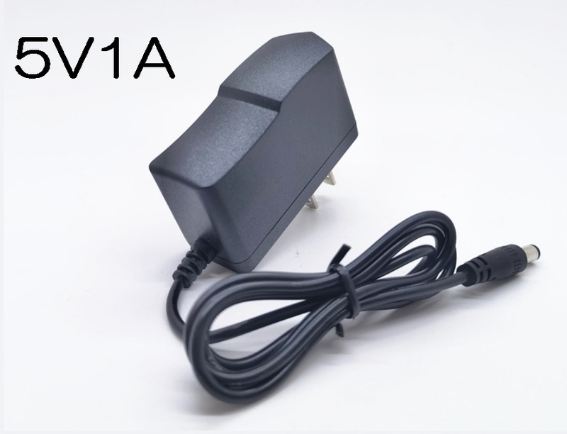 ACアダプター 5V1A プラグサイズ5.5×2.1mm（5.5×2.5ｍｍ兼用）スイッチング電源 AC/DCアダプター 5V0.5Ａ 5V0.6A 5V0.7A 5V0.8A、