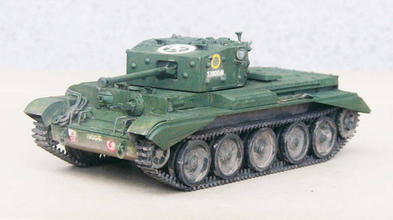 製作完成品■タミヤ　1/48　イギリス　巡航戦車　クロムウェルMk.4