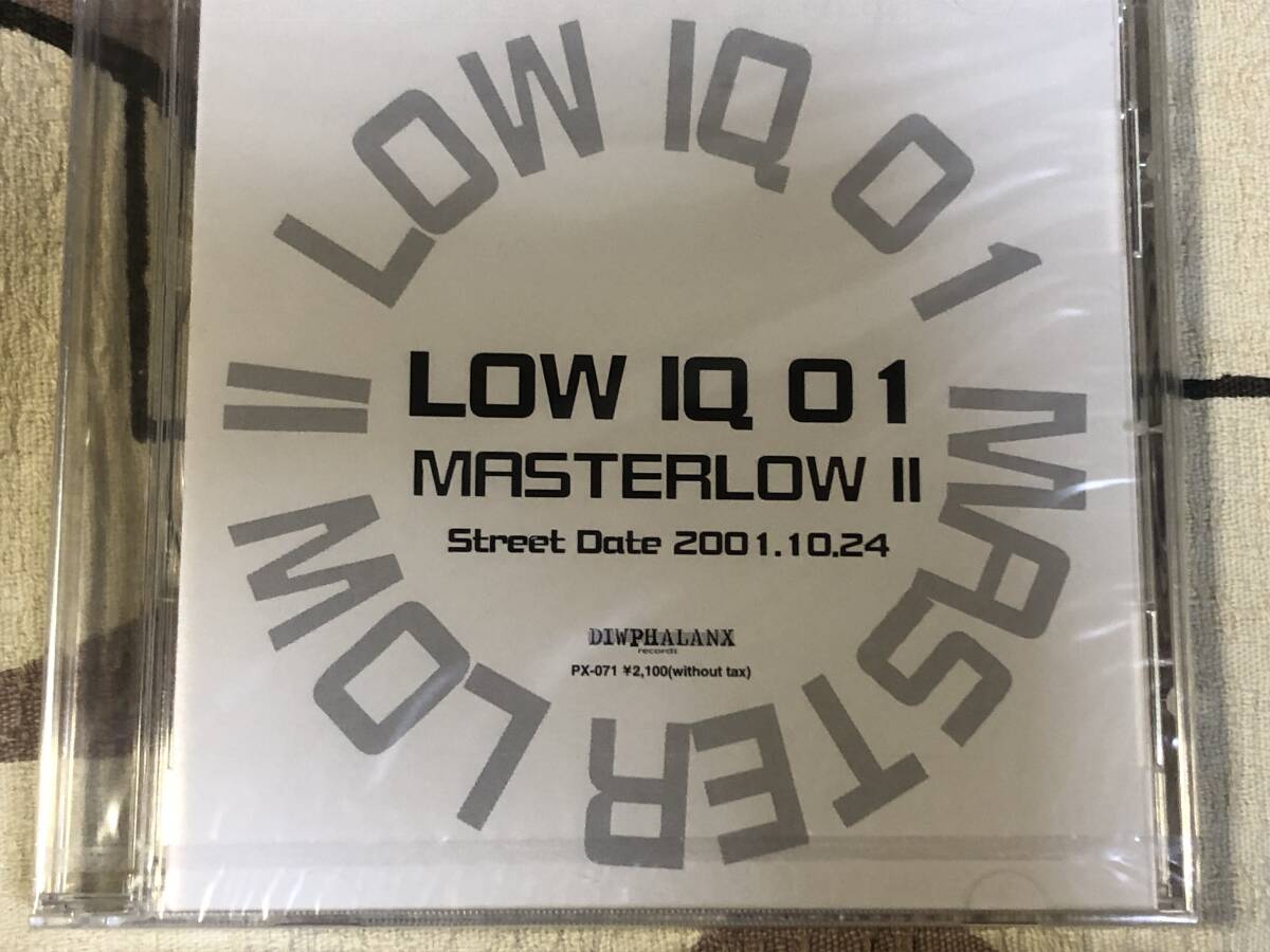 ★非売品CD　LOW IQ 01N/「MASTERLOWⅡ」　promo only レア盤　japan mint sample