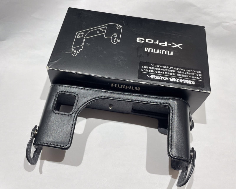 【極美品〜新品同様 即決】FUJIFILM 本革カメラケース Fujifilm X-Pro3 用 BLC-XPRO3 / カメラケース case