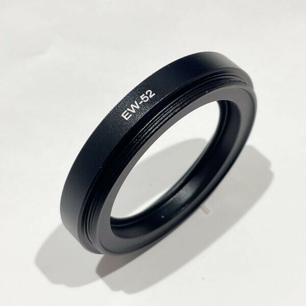 【新品 即決】 レンズフード Canon EW-52 互換品 (RF35mm F1.8 MACRO IS STM 用)/ フード lens hood