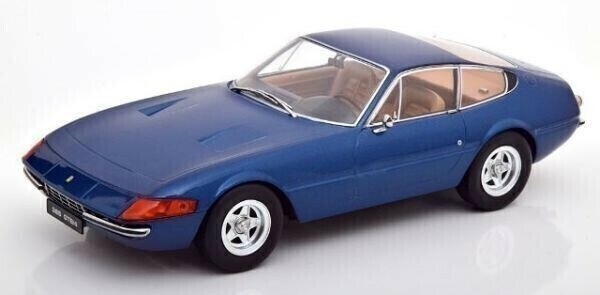 【KKスケール】 1/18 フェラーリ 365 GTB デイトナ シリーズ 2 1971 blue-metallic [KKDC180592]