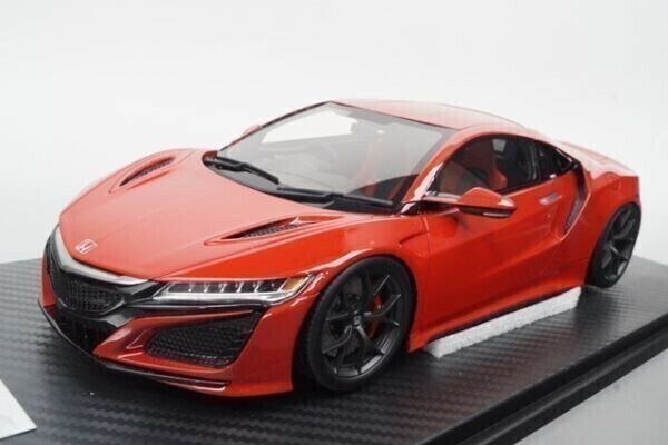 【ワンモデル・onemodel】 1/18 ホンダ NSX 2015 バレンシアレッドパール ※クリアカバー付属 [19A03-03]