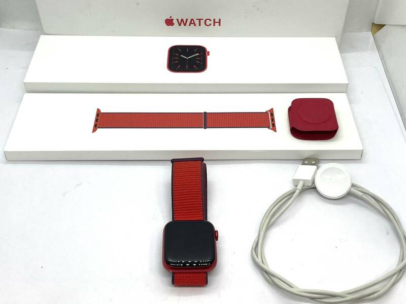 Apple Watch アップルウォッチ SERIES 6 A2292 GPS 44mm レッド 現状品