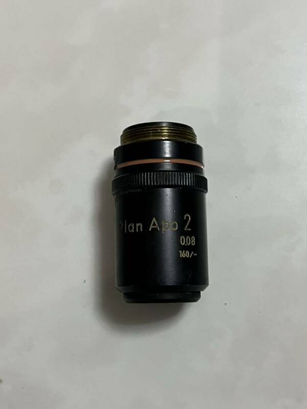 ★ニコン / Nikon / 顕微鏡 / 対物レンズ / Plan Apo 2 / 0.08 160/-★現状品★