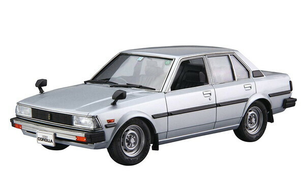 6月再入荷予定 アオシマ 1/24 ザ・モデルカー No.071 トヨタ E71/70 カローラセダン GT/DX '79 プラモデル　送料無料