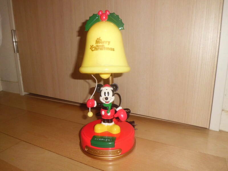 東京ディズニーリゾート　メリークリスマス　ミッキーマウス　ルームランプ　クリスマスライト　電灯