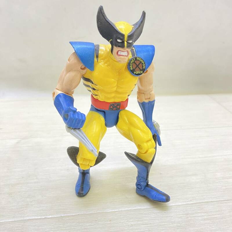 ▲ レトロ MARVEL マーベル TOY BIZ ウルヴァリン フィギュア 保管品 台座欠品 現状品 ▲ K14160