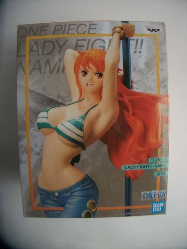 非売品 バンプレスト プライズホビー ワンピース 「LADY FIGHT!! -NAMI-」戦うナミのフィギュア 未開封品 2021年