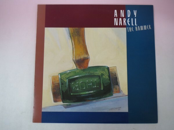 45299■LP 白ラベル/見本盤 　Andy Narell/The Hammer