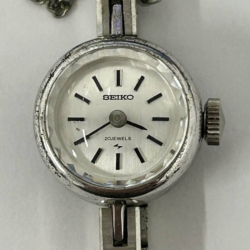 #8571　SEIKO 21JEWELS　レディース　手巻き　動作未確認　現状保管品