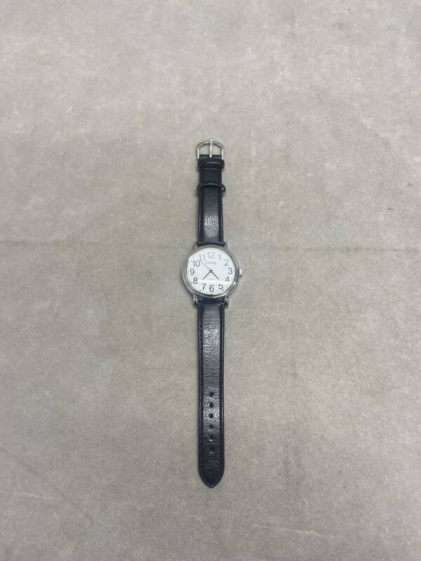 3＃B25/3469　Grasp グラスプ クォーツ レディース腕時計 ホワイト文字盤 レザーベルト　現状/未確認　60サイズ