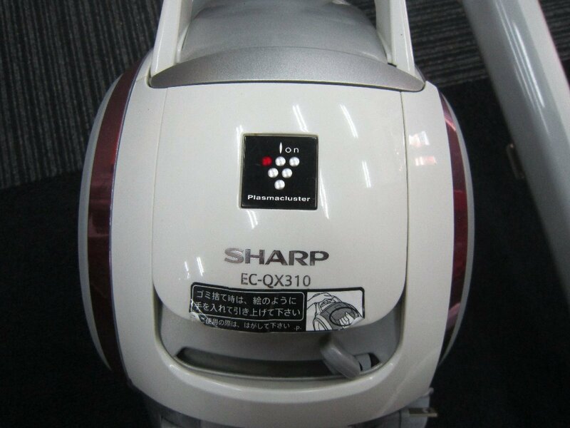 SHARP　床移動型電気掃除機　ECーQX310-P　中古　2014年製