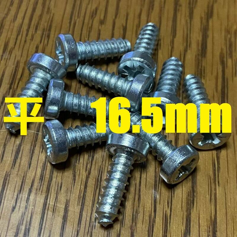 スキービンディング専用ネジ　5.5×16.5mm　ポジドライブ　10本〜追加可能 【auction by polvere_di_neve】PZ3 ロングビス ボルト リフター