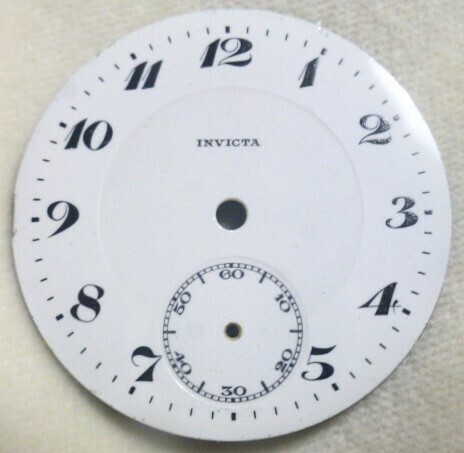 インビクタ / INVICTA ◆ 懐中時計文字盤 ◆ デットストック品