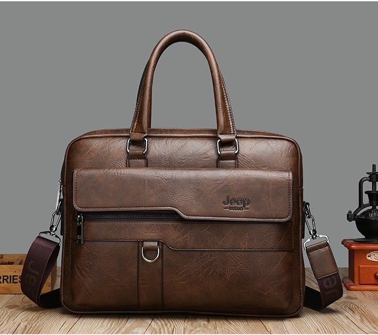 定価17800円 ビジネスバッグ ブリーフケース ショルダーバッグ 大容量 トートバッグ 高品質 ブラウン かばん 鞄