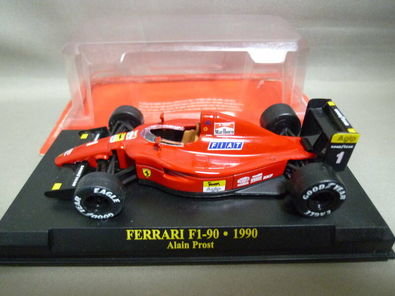 1/43 フェラーリ 641/2 A.プロスト マルボロ仕様 1990 F1-90 アシェット フェラーリ F1 コレクション