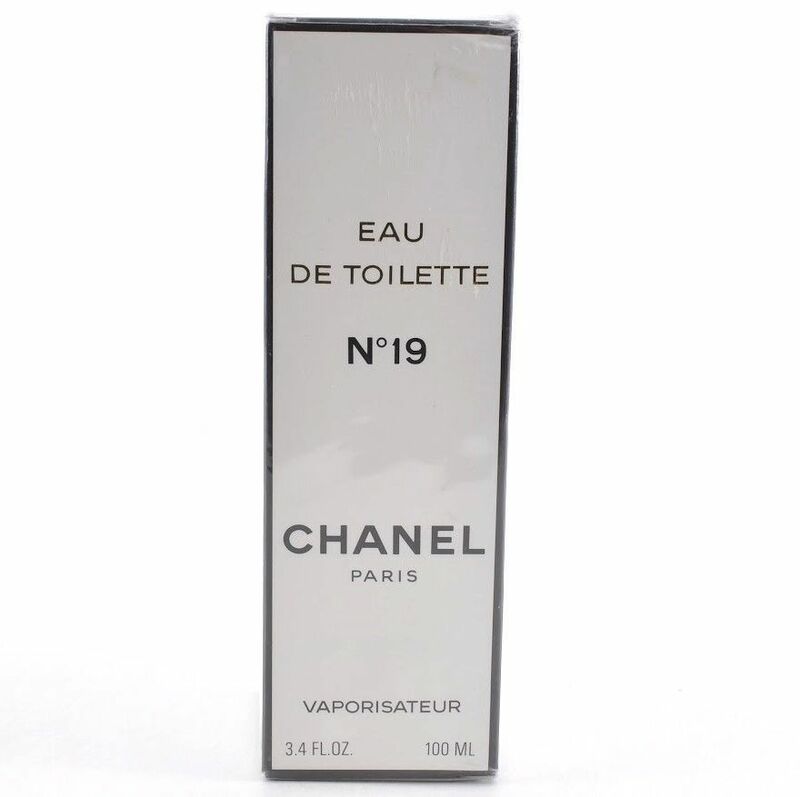 未開封 100ml Chanel シャネル No19 Eau de Toilette オードトワレ 香水 箱付き b0306033
