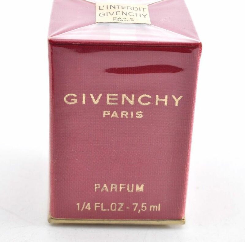 未使用 7.5ml GIVENCHY ジバンシー L'INTERDIT PARFUM ランテルディ パルファム 香水 箱付き a2035