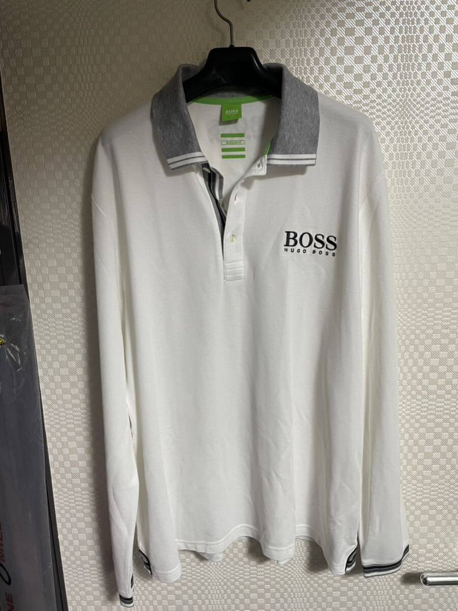 ヒューゴボス　長袖ポロシャツ X X L美品
