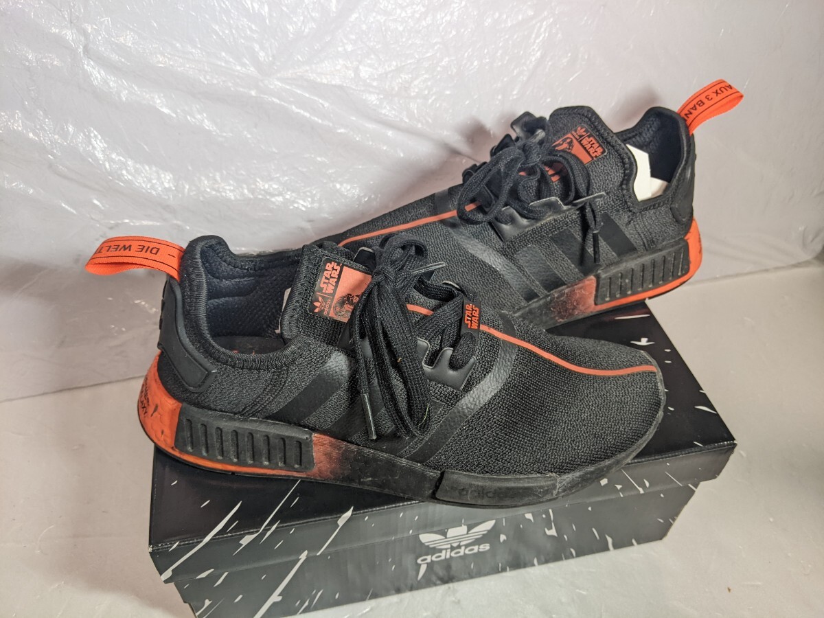 adidas Mens NMD R1 FW2282 Star Wars - Darth Vader 25.5cm アディダス スターウォーズ ダースベイダー スニーカー