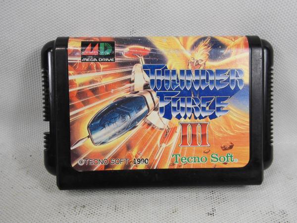 ΨMD　サンダーフォースⅢ　セガ　メガドライブ　レトロ　ビンテージ　THUNDER FORCE３