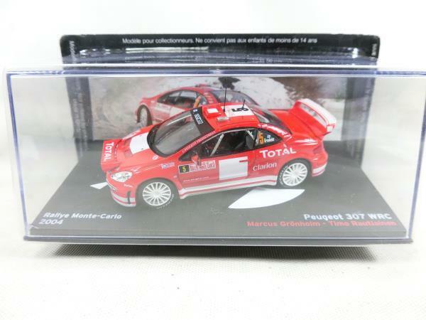 §ミニカー　デアゴスティーニ ラリーカーコレクション　#31　1/43　Peugeot 307 WRC　2004　#5　プジョー