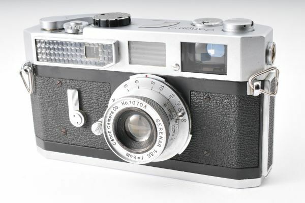 2991R612 キャノン Canon MODEL 7 SERENAR f3.5 50mm フィルムカメラ [動作確認済]