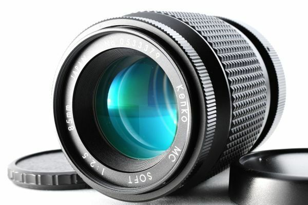 3097R662 ケンコー Kenko MC SOFT f2.5 85mm MF Lens マウント不明 [動作確認済]