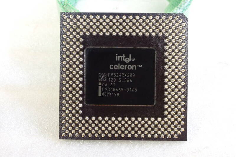 インテル intel celeron FV524RX300 SL36A 128 Socket 370 PPGA PCパーツ CPU 動作確認済み#BB01279