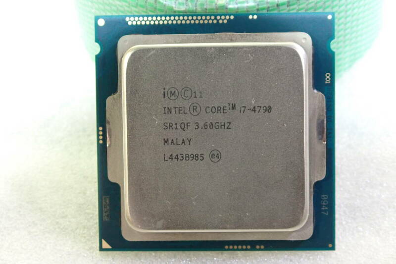 Intel Core i7-4790 3.60GHz SR1QF（LGA1150、第4世代） 動作確認済み#BB01726