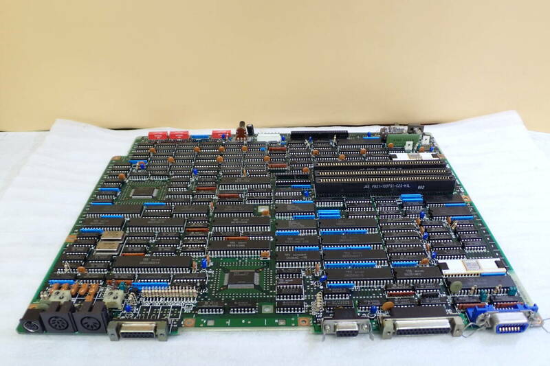 PC-98 NEC パソコン コンピューター PC-9801VM から取外した マザーボード NEC-16T G9XAH レトロ 動作確認済み#BB01710