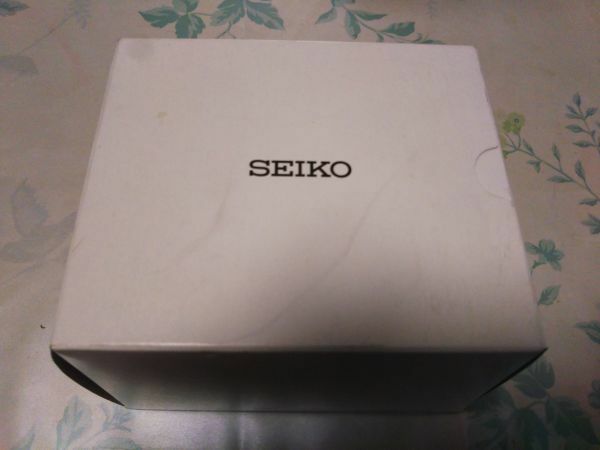 安値スタート！　新品・未使用　SEIKO　セイコー　腕時計　空き箱