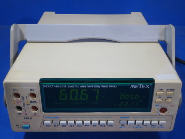 METEX MXD-4660A DIGITAL MULTIMETER(TRUE RMS)
