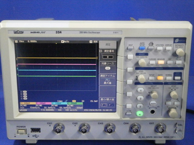 LeCroy 324 Oscilloscope 200MHz、2GS/s