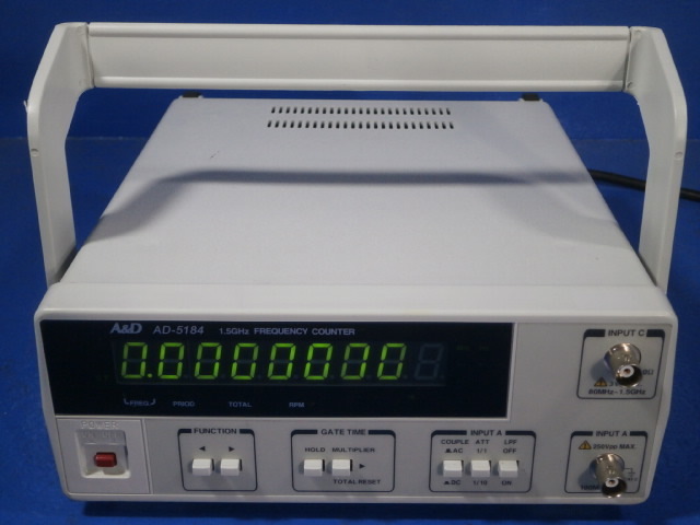 A&D AD-5184 1.5GHz FREQUENCY COUNTER