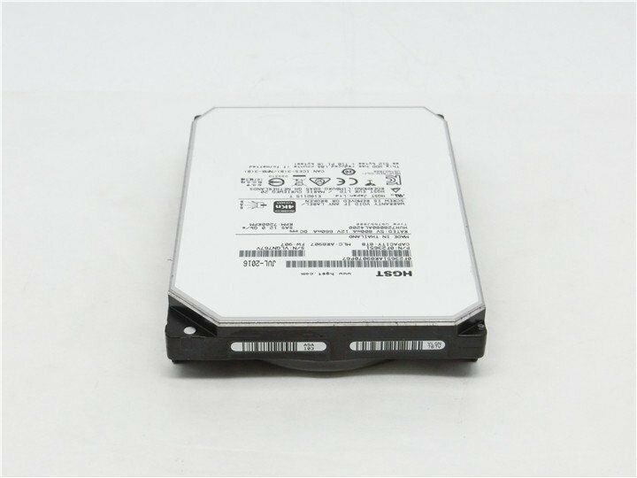 HGST 3.5インチ SATA 8TB 7.2K HDD HUH728080AL4200　動作確認済み　送料無料