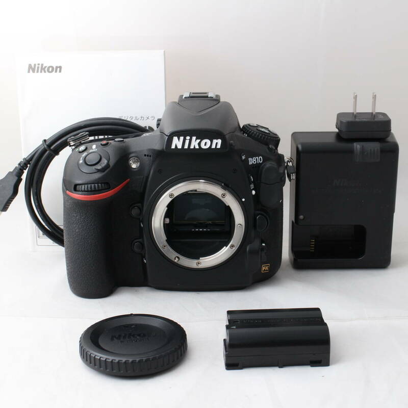 ☆美品・ショット数5596☆ Nikon デジタル一眼レフカメラ D810 ボディ ニコン #2119