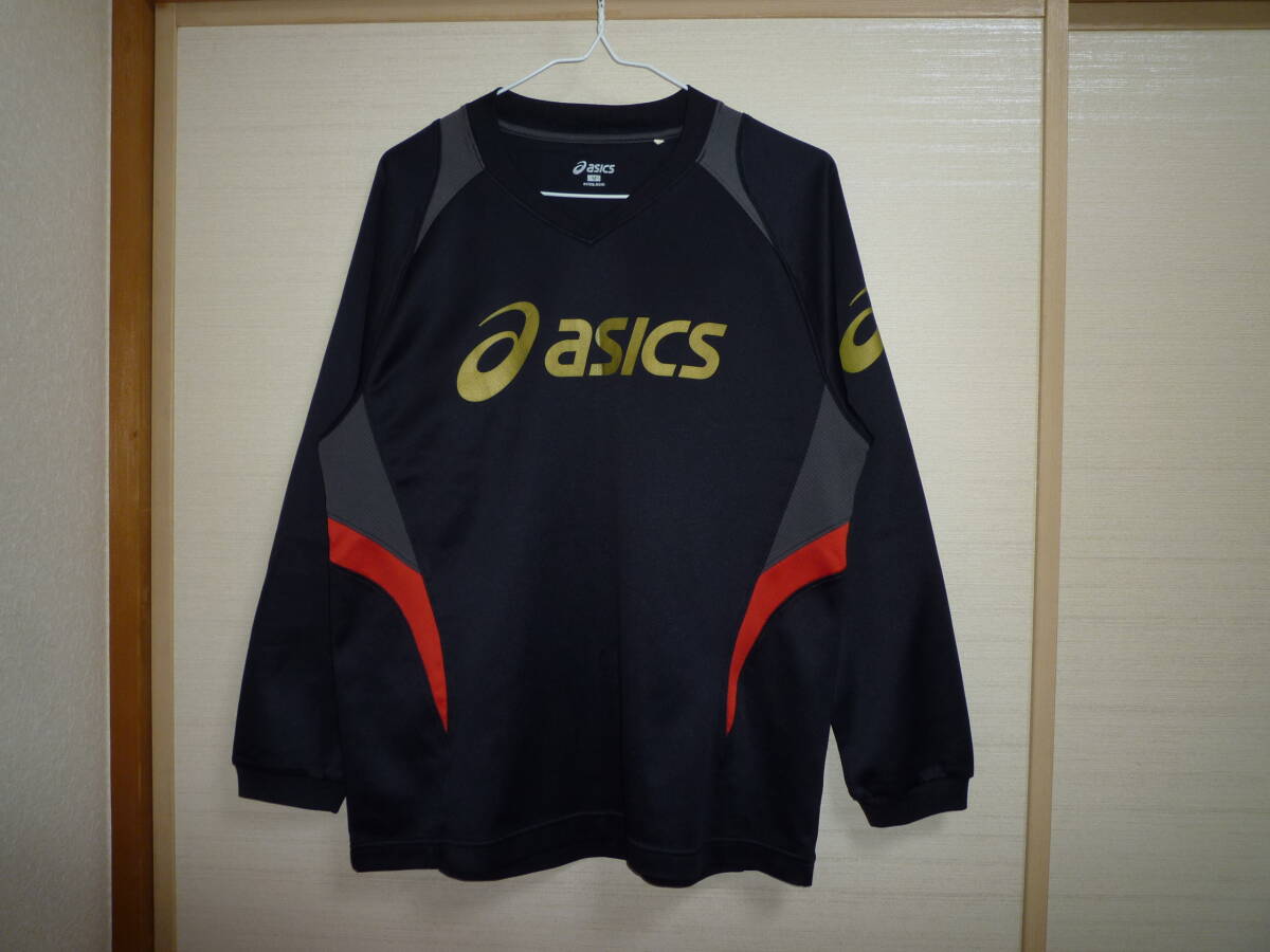 アシックス 長袖シャツ 黒 Mサイズ