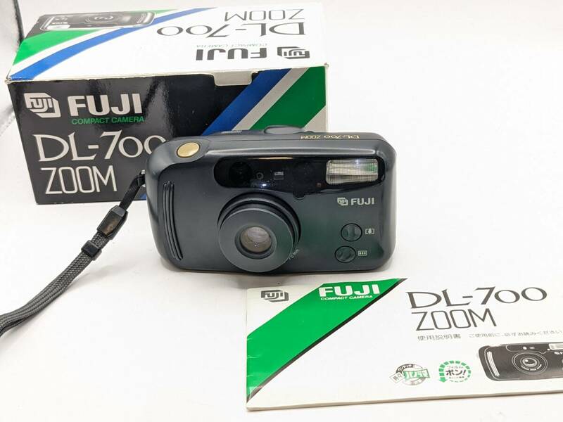 ★良品 / 動作確認済み★ FUJI フジ DL-700 ZOOM コンパクトフィルムカメラ / 箱・説明書付き 【OperationConfirmed】 #1543