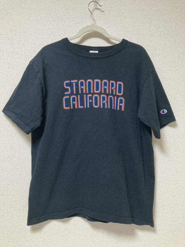 STANDARD CALIFORNIA Champion T1011 Tシャツ サイズ L ロゴ チャンピオン SD スタンダードカリフォルニア