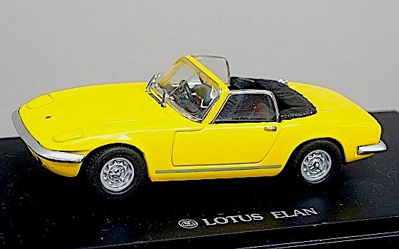 【稀少色!】Ж 京商 1/43 ロータス エラン イエロー Ж KYOSHO LOTUS ELAN S3 Yellow Ж Elite MG Rover Morris Austin Morgan TVR 