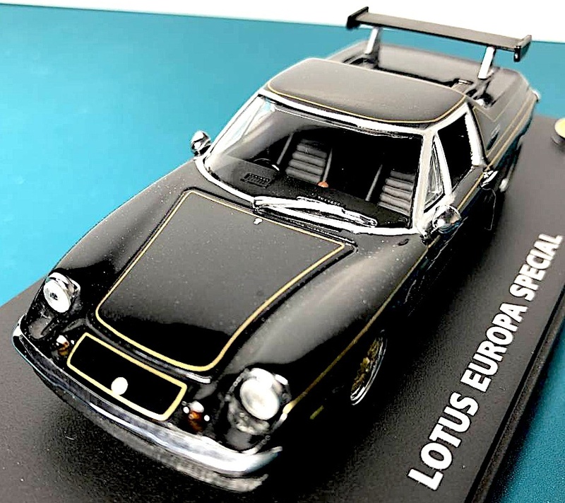 Ж 京商 Kyosho 1/43 Lotus Europa Special ロータスヨーロッパ スペシャル 1972 Rear Wing ウイング Black 黒 Museum Collections 箱無 Ж