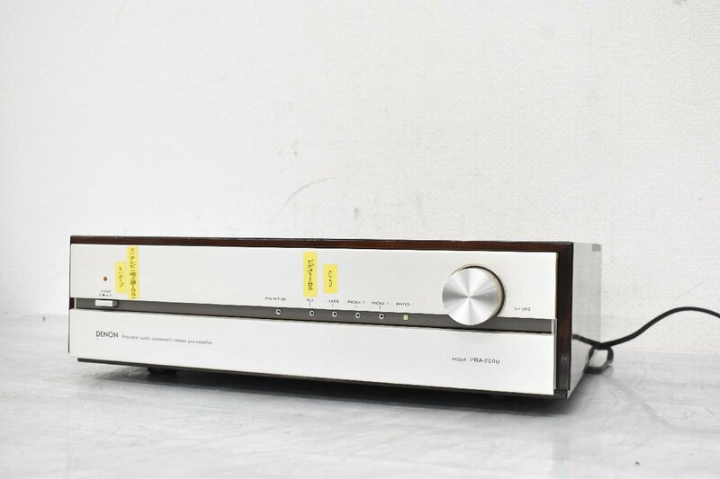 4182 中古品 DENON PRA-2000 デノン プリアンプ