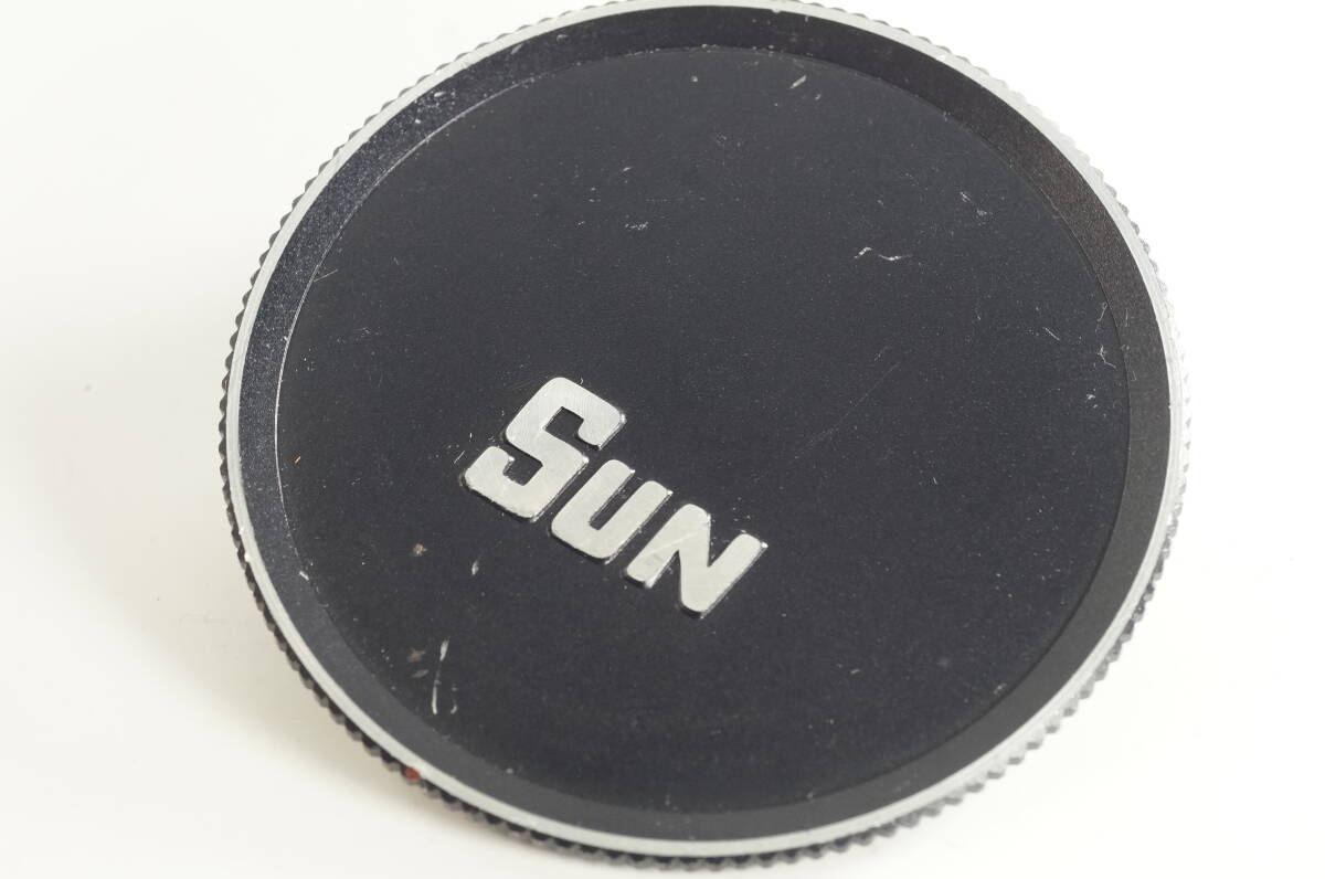 蓋DG【並品】希少品 SUN 58mm径 サン ネジ込み式 メタルキャップ