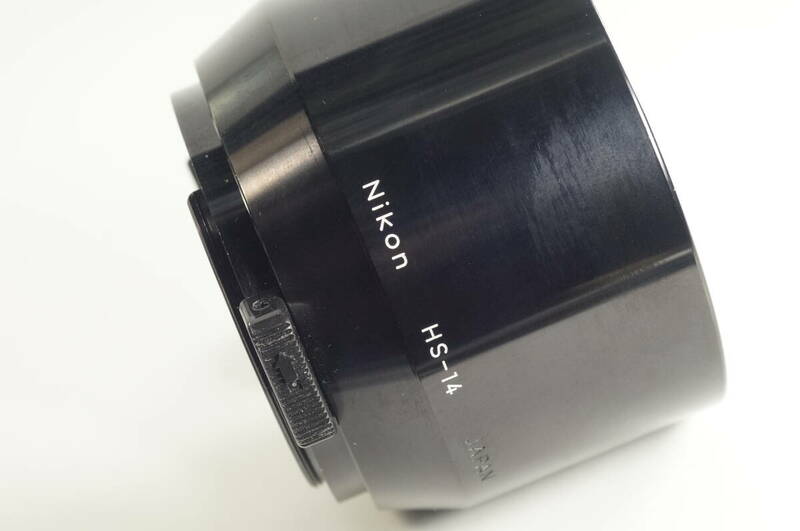 影BG【並品】Nikon HS-14　Ai-sマイクロ105mm F2.8 ニコン メタルフード 52mm径