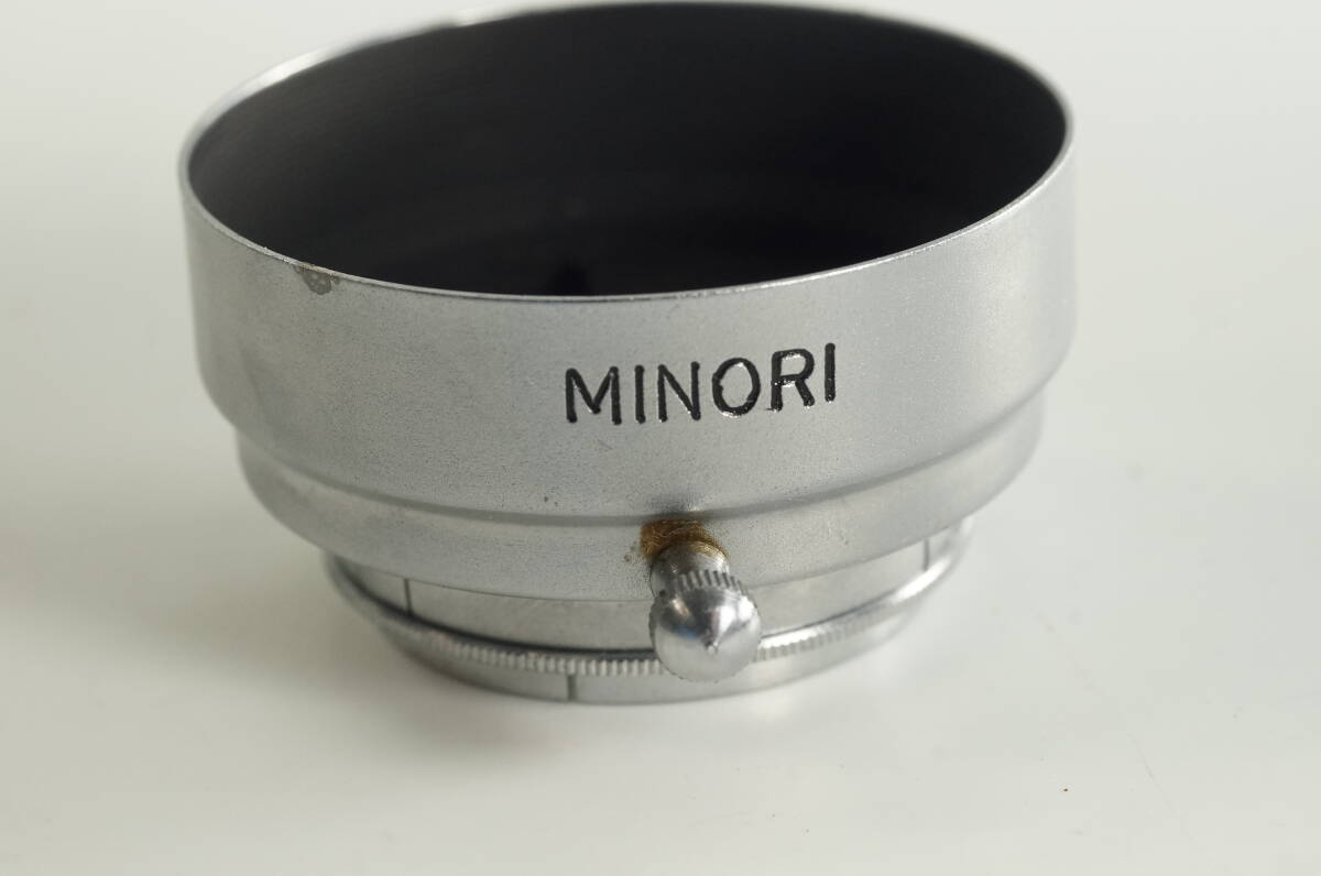 影AG【キレイ】希少品 MINORI ミノリ 二重露光用 内径32mm カブセ式 メタルフード