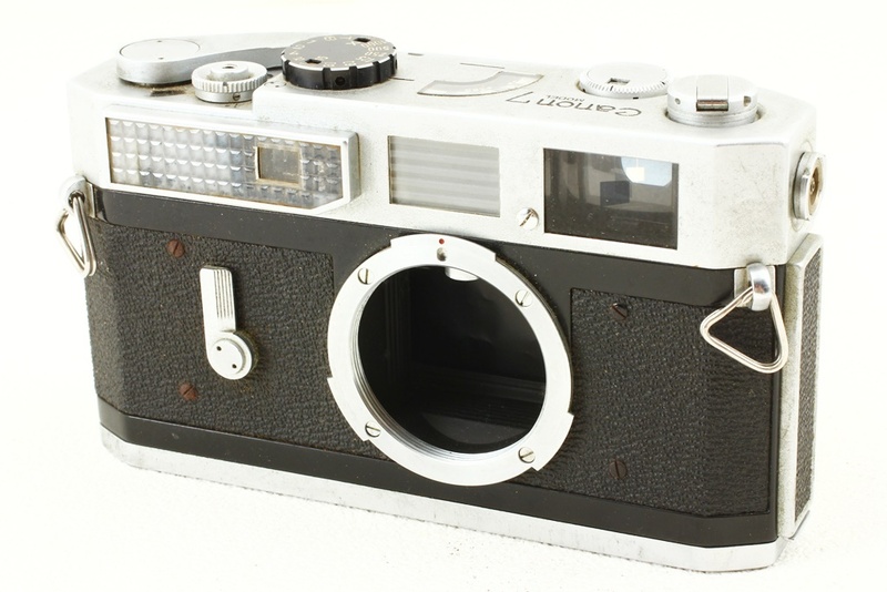 外観極上品◆Canon キヤノン 7型 ボディ◆レンジファインダーフィルムカメラ/A4609